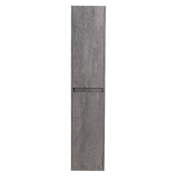 Пенал подвесной BelBagno KRAFT-1600-2A-SC-CG-R 33 см, Cemento Grigio - фото 