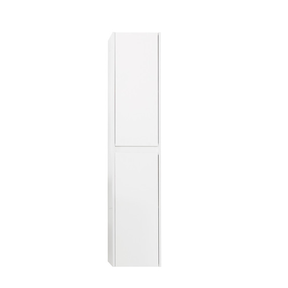 Пенал подвесной BelBagno KRAFT-1600-2A-SC-BO-R 33 см, Bianco Opaco - фото 