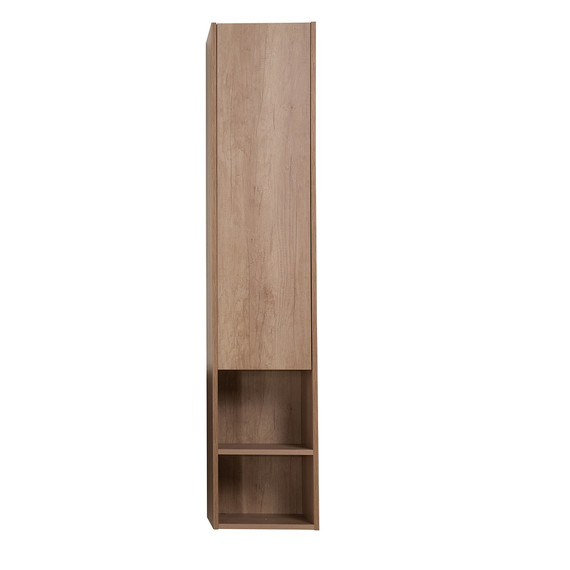 Пенал подвесной BelBagno KRAFT-1600-1A-SC-RNN-R 33 см, Rovere Nebrasca Nature - фото 