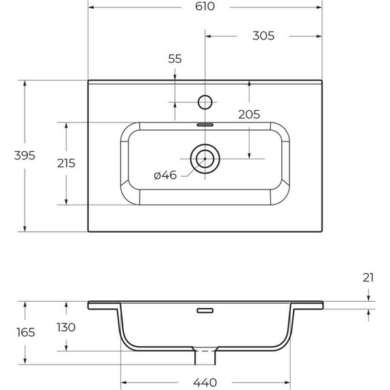 Тумба подвесная с раковиной BelBagno KRAFT 39-600/390-2C-SO-CG 60 см, Cemento Grigio - фото, картинка 13 Тумба подвесная с раковиной BelBagno KRAFT 39-600/390-2C-SO-CG 60 см, Cemento Grigio - фото 13