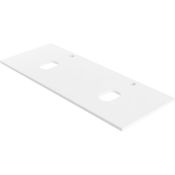 Тумба подвесная со столешницей BelBagno Etna 120 см ETNA-H60-600-2C-SO-BL-P+EK-120-2-BO, Цвет фасада: Bianco Lucido - фото 12