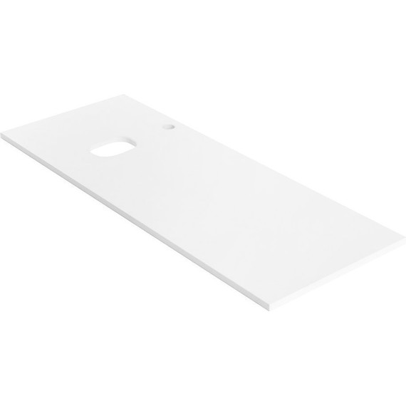 Тумба подвесная со столешницей BelBagno Etna 120 см ETNA-H60-600-2C-SO-RW-P+EK-120-AS-BL-L, Цвет фасада: Rovere Moro - фото 12