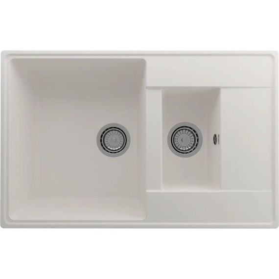 Кухонная мойка Ulgran Quartz Prima 780-01 1,5K, жасмин - фото 