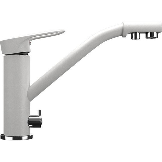 Смеситель для кухни Ulgran U-010-341, ультра белый - фото 