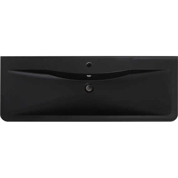 Тумба напольная с раковиной BelBagno ALBANO-1200-2C-PIA-BL 120 см, Bianco Lucido (раковина BB1200/455-LV-ART-ALR-NERO), Цвет фасада: Bianco Lucido Nero - фото 8