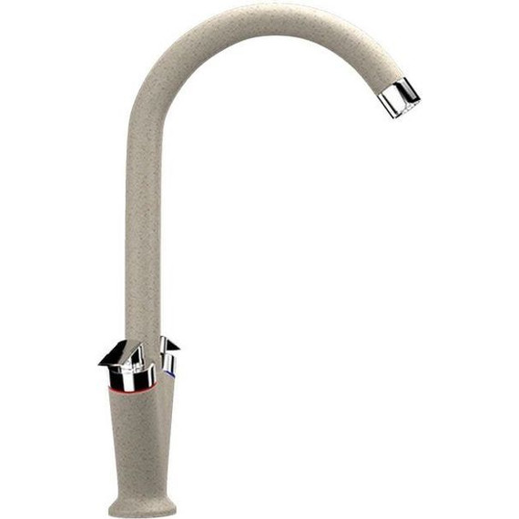 Смеситель для кухни Ulgran U-011-328, бежевый - фото 