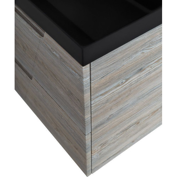 Тумба подвесная с раковиной BelBagno VITTORIA-900-2C-SO-PINO-P 90 см, Pino (раковина BB900/450-LV-ART-AST-NERO) - фото 10