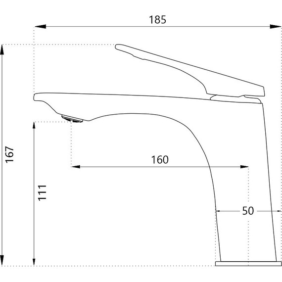 Смеситель для раковины Haiba HB10816 - фото, картинка 2 Смеситель для раковины Haiba HB10816 - фото 2