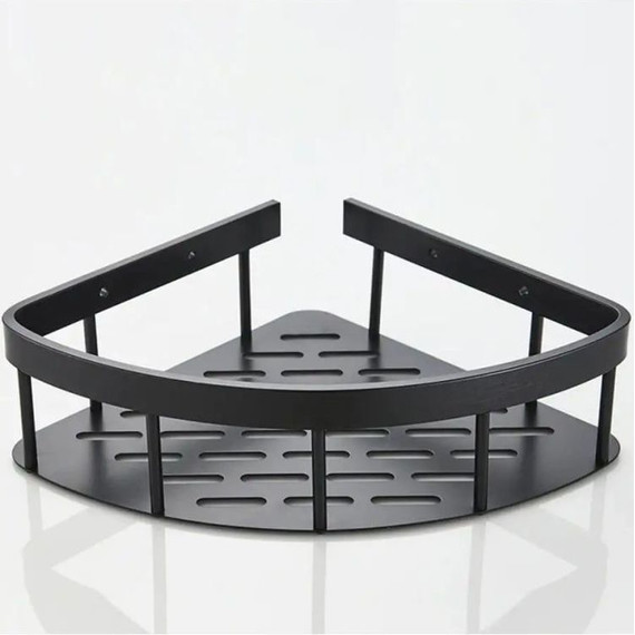 Полка угловая Ledeme L5507-1, черный - фото 4