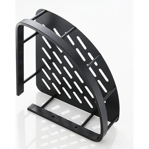 Полка угловая Ledeme L5507-1, черный - фото 5