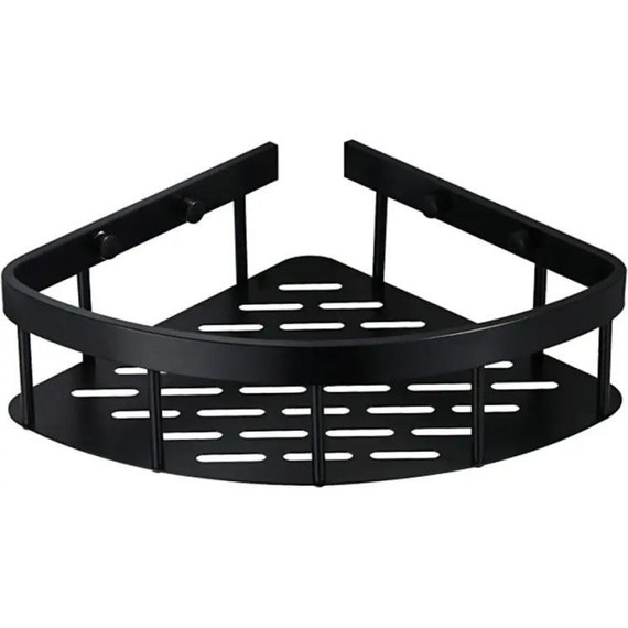 Полка угловая Ledeme L5507-1, черный - фото 9