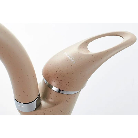 Смеситель для кухни Ledeme L5902M, бежевый - фото 4