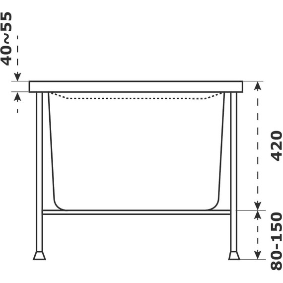 Ванна акриловая Azario Бали 170x75 см БАВ0104, Размер - мм: 1700х750 - фото, картинка 4 Ванна акриловая Azario Бали 170x75 см БАВ0104, Размер - мм: 1700х750 - фото 4