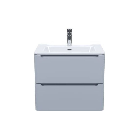 Тумба подвесная с раковиной Iddis Edifice 60 см EDI60L0i95K, светло-серый - фото 2