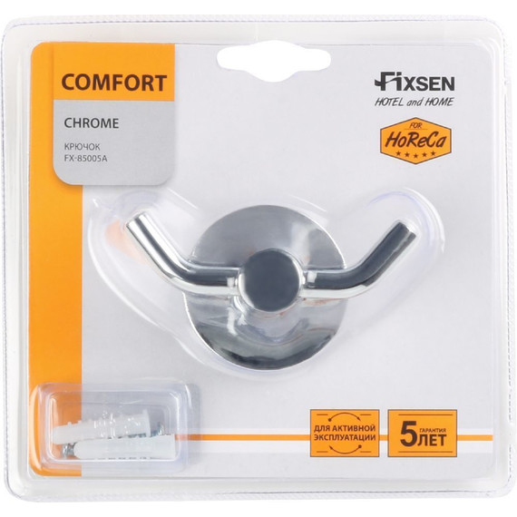 Двойной крючок Fixsen Comfort FX-85005A - фото 3