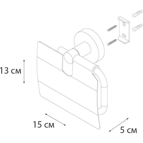 Держатель для туалетной бумаги Fixsen Comfort FX-85010 - фото 3