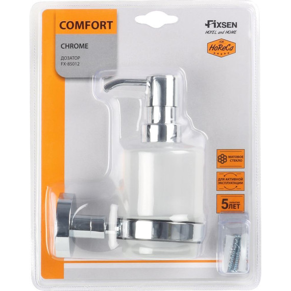 Дозатор для жидкого мыла Fixsen Comfort FX-85012 - фото 2