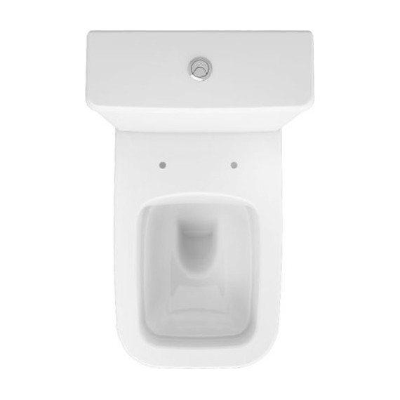 Унитаз-компакт VitrA Polar 9843B003-7201 с крышкой микролифт - фото 4