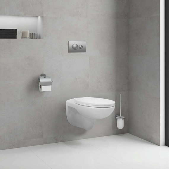 Унитаз подвесной безободковый Loranto Fredo CS-WH8005 с крышкой микролифт - фото, картинка 10 Унитаз подвесной безободковый Loranto Fredo CS-WH8005 с крышкой микролифт - фото 10