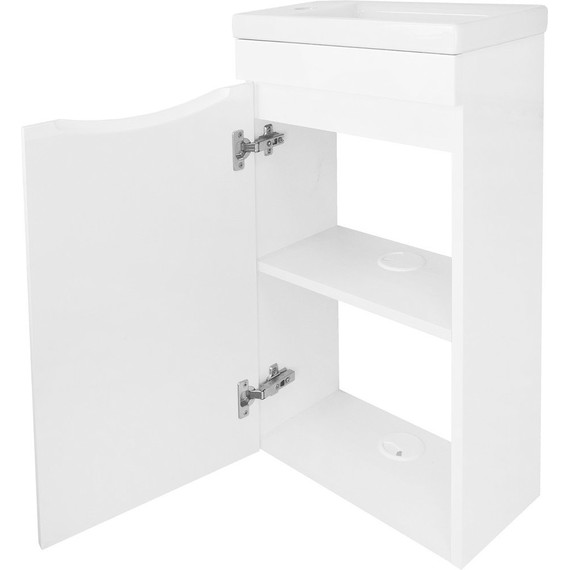 Тумба подвесная с раковиной Loranto Алина 40 см L CS00087021 (раковина Миранда 40) - фото, картинка 6 Тумба подвесная с раковиной Loranto Алина 40 см L CS00087021 (раковина Миранда 40) - фото 6