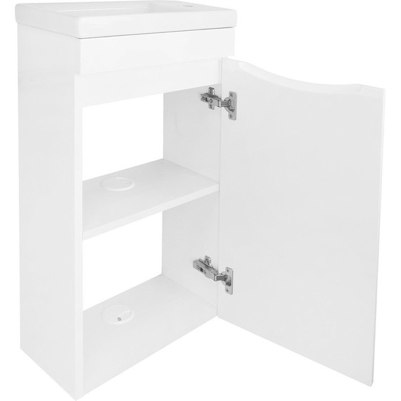 Тумба подвесная с раковиной Loranto Алина 40 см R CS00087022 (раковина Миранда 40) - фото, картинка 6 Тумба подвесная с раковиной Loranto Алина 40 см R CS00087022 (раковина Миранда 40) - фото 6