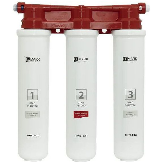 Смеситель для кухни Lemark Comfort + фильтр Basic LM3075BL085, чёрный - фото 3