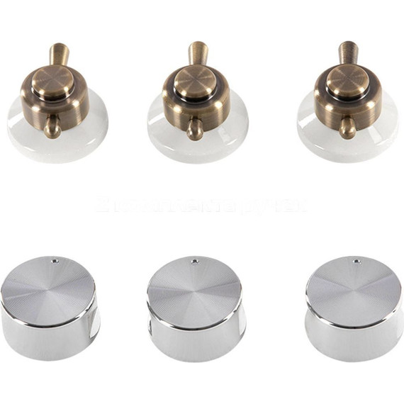 Газовая варочная поверхность Hiberg VM 4535 W (белое стекло) - фото 13