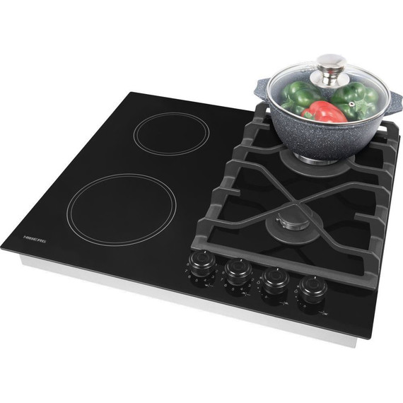 Комбинированная варочная панель Hiberg VM 6020 B - фото 5