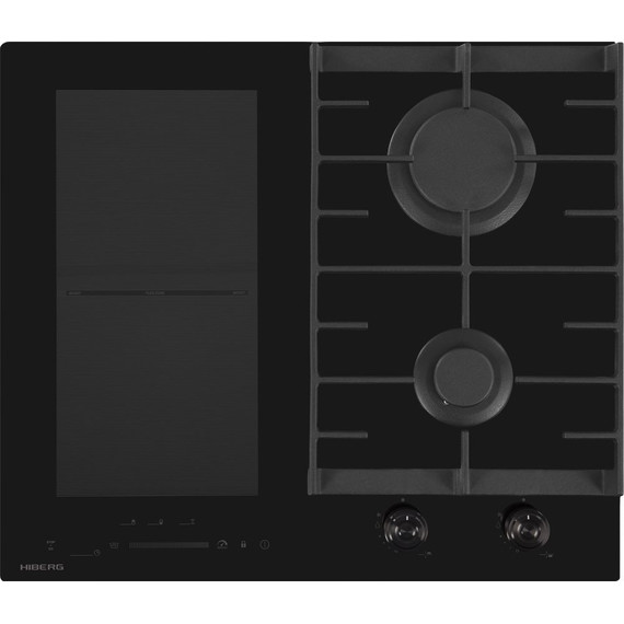 Комбинированная варочная панель Hiberg i-VM 6021 B - фото 2