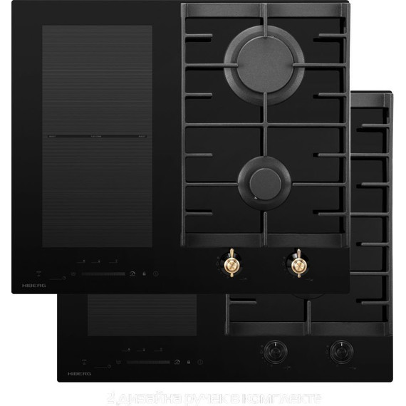 Комбинированная варочная панель Hiberg i-VM 6021 B - фото 3