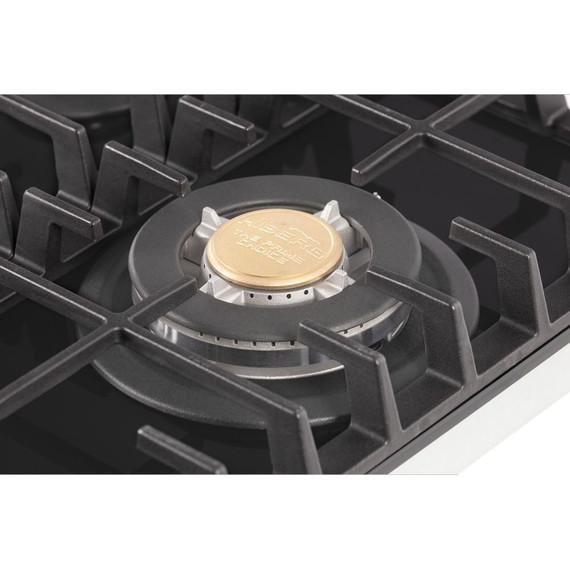 Газовая варочная поверхность Hiberg VM 4535 B (чёрное стекло) - фото 6