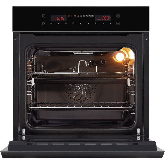 Электрический духовой шкаф Hiberg VM 6192 B - фото 4