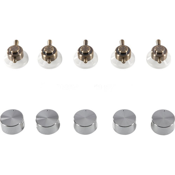 Газовая варочная поверхность Hiberg VM 9155 W (белое стекло) - фото 13