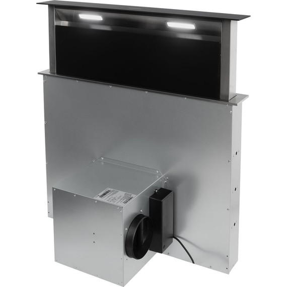 Вытяжка встраиваемая в столешницу Hiberg VTMF 90100 B (чёрное стекло) - фото 9