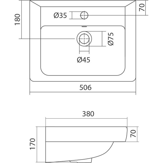 Тумба подвесная с раковиной Акватон Йорк 50 см 1A1709K2YOAY0, белый/выбеленное дерево - фото, картинка 6 Тумба подвесная с раковиной Акватон Йорк 50 см 1A1709K2YOAY0, белый/выбеленное дерево - фото 6