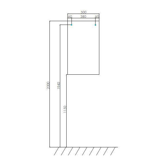 Зеркало Акватон Йорк 50 см 1A171002YO010 - фото 2