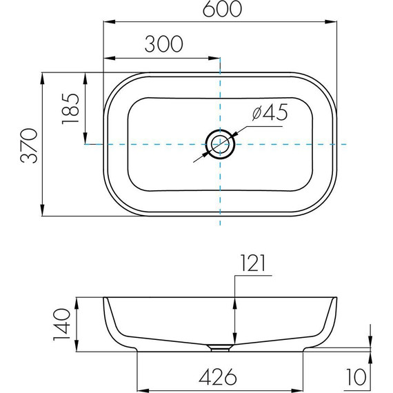 Тумба подвесная с раковиной Акватон Марбл 80 см 1A2762K4MH4C0 (раковина Лола) слэйт - фото 8