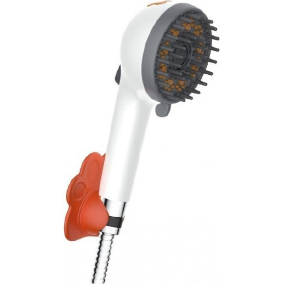 Душевой гарнитур Lemark Riva LM8151PS для мытья животных, белый/серый - фото 