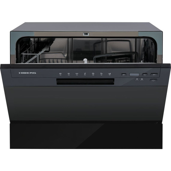 Отдельностоящая посудомоечная машина Hiberg T56 615 B - фото 4