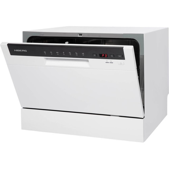 Отдельностоящая посудомоечная машина Hiberg T56 615 W - фото 3