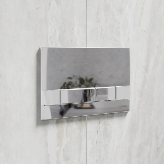 Кнопка смыва Lemark Bit 9801005, хром глянец - фото 2