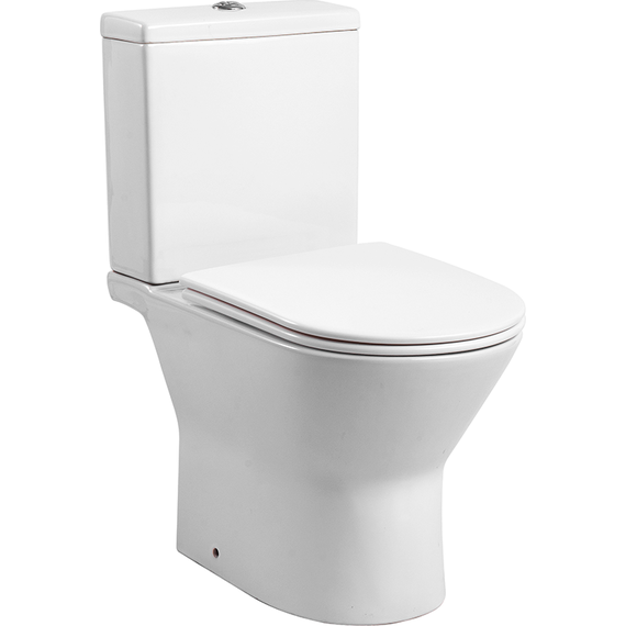 Унитаз-компакт Aquatek Леон AQ2785-00 с тонкой крышкой микролифт - фото, картинка 2 Унитаз-компакт Aquatek Леон AQ2785-00 с тонкой крышкой микролифт - фото 2