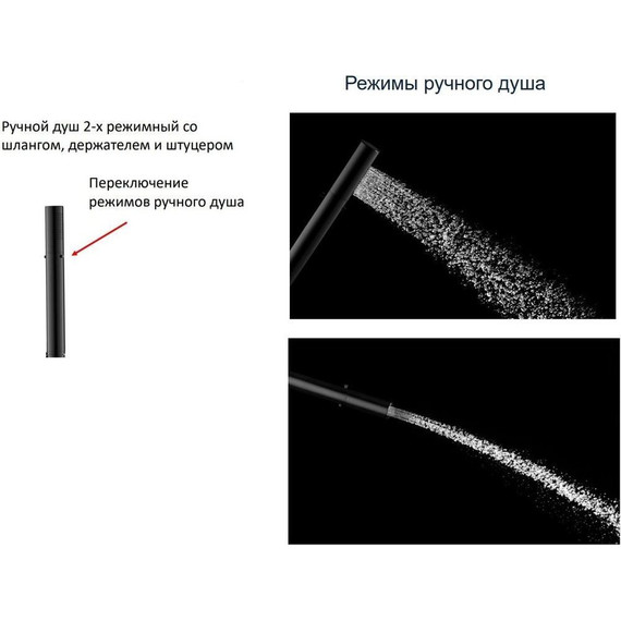 Душевая стойка с термостатом Cezares ECO-CD-T-BORO, брашированное золото - фото 5