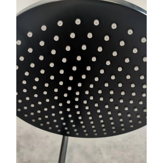 Душевая стойка с термостатом Cezares ECO-CD-T-NOP, черный матовый - фото 8