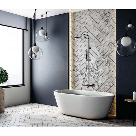 Душевая стойка с термостатом Bossini Cosmo L10403.030 - фото 5