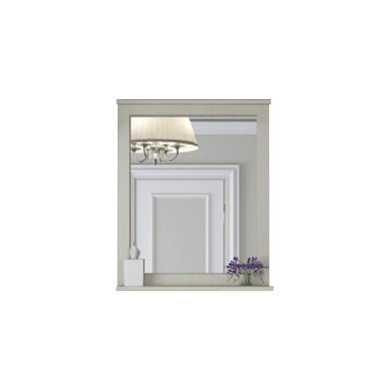 Зеркало Акватон Леон 65 см 1A187102LBPS0, дуб белый - фото 8