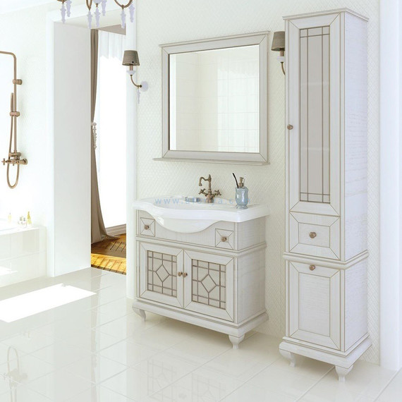 Зеркало Акватон Беатриче 85 см 1A191802BEM60 - фото 4