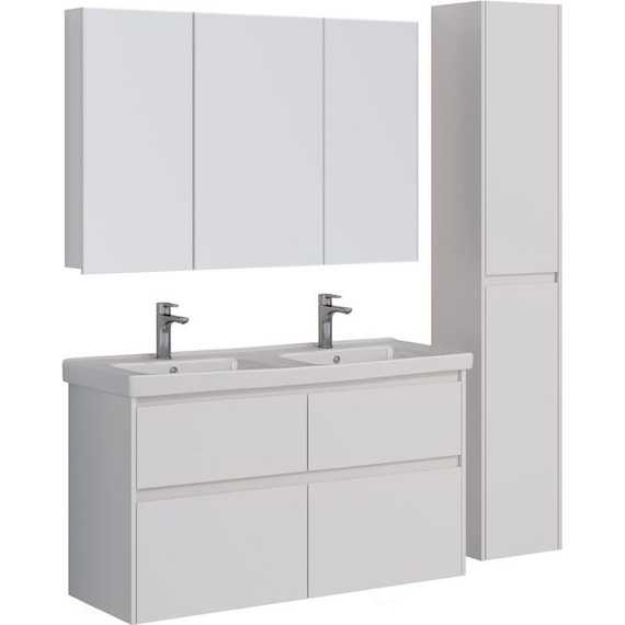 Тумба подвесная с раковиной Lemark Combi 125 см LM03C125T - фото 6