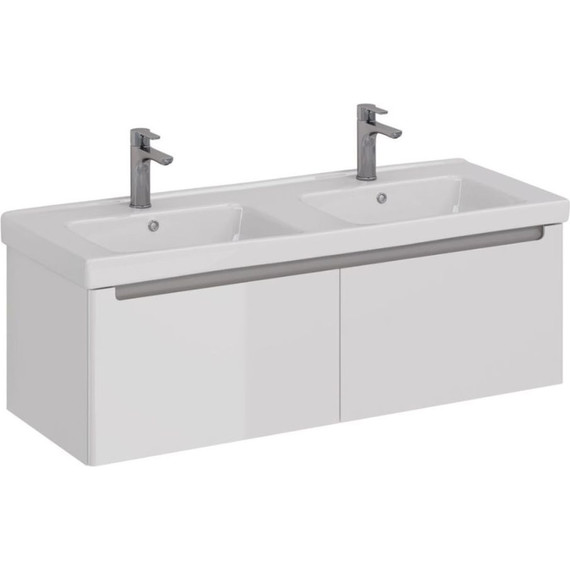 Тумба подвесная с раковиной Lemark Buno Mini 125 см LM05BM125T - фото 