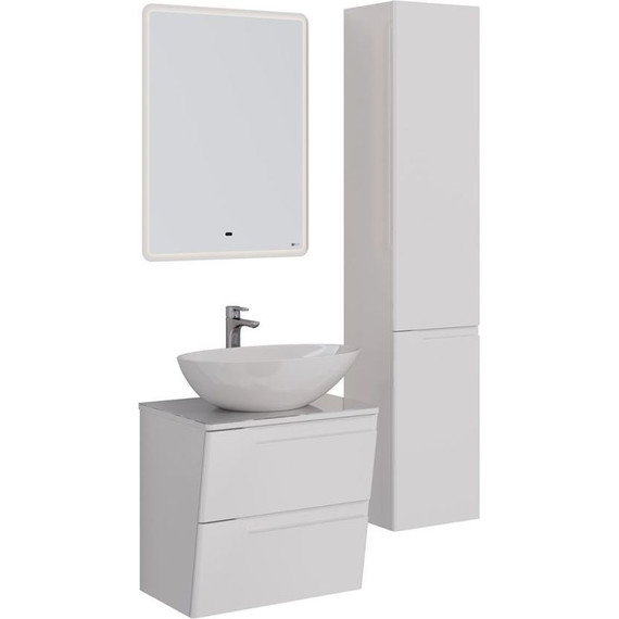 Тумба подвесная со столешницей Lemark Miano 60 см LM06M60T - фото 4